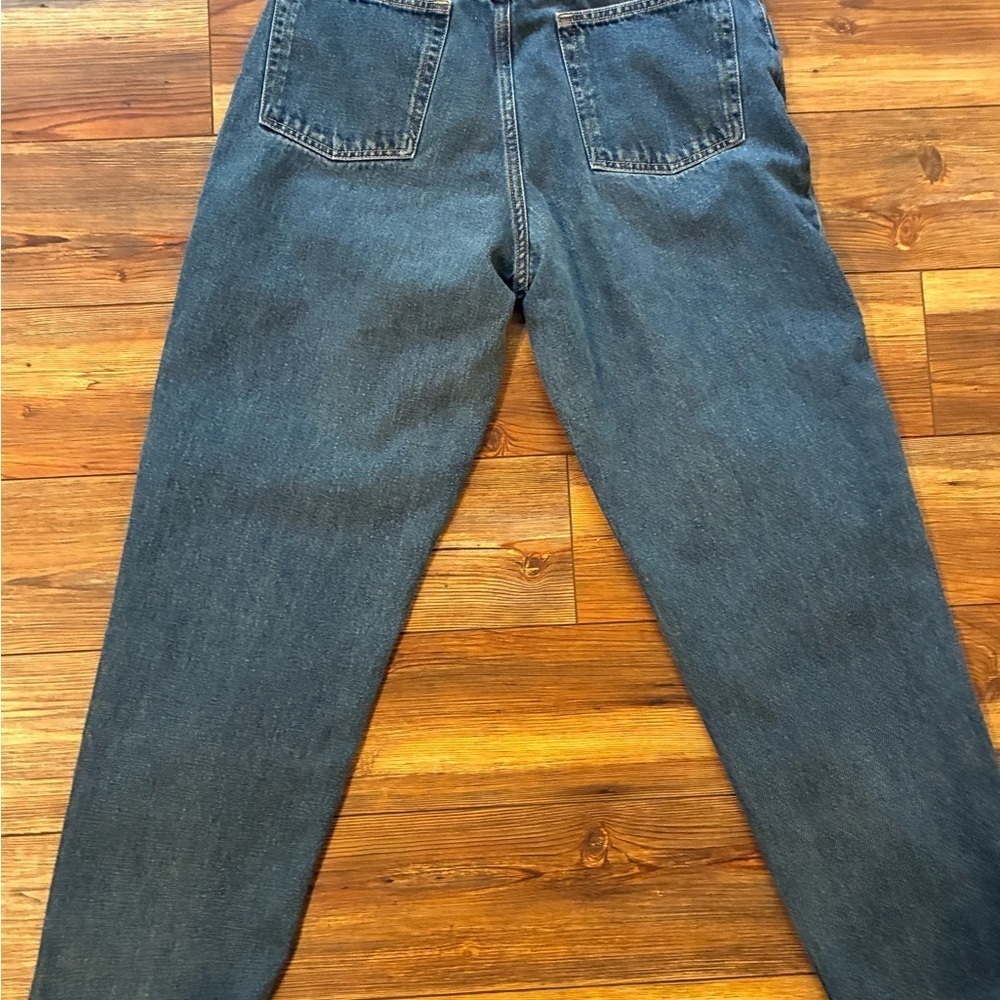Vintage 90s L.L. Bean Original Fit Natural Jeans Women’s 12 MT High Rise USA - Picture 10 of 13